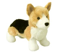 "Tri-Corgi \"Shorty\" Hund PlüSchtier Stofftier Kuscheltier PlüSch H=16Cm L=19Cm"
