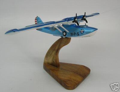 PBY-5 Bomber Catalina PBY5 Airplane Desktop Wood Model Regular Free ...