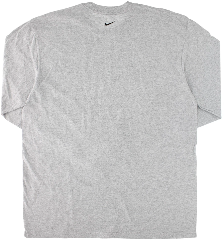 Camiseta Top Nike Manga Larga, Camiseta Para Hombre Calce Suelto Algodón Básica Sólida 56323 Foto 3 de 3