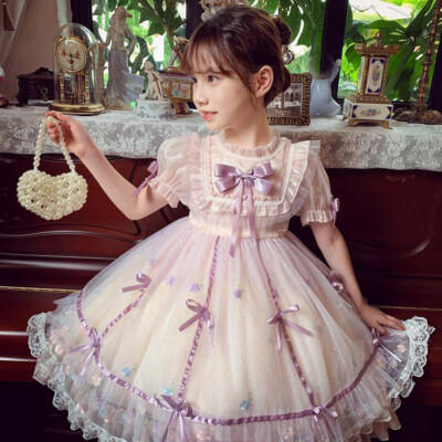 Lolita Girls Princess Ruffles A-Line Dress Birthday Gowns Party Cute Dress | eBay Lolita Girls Princess Ruffles A-Line Dress Birthday Gowns Party Cute Dress | eBay