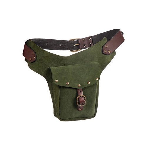 Medieval Buckle Waist Belt Bag Pouch SCA LARP Renaissance Cosplay Costume - Picture 16 of 28