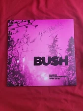 BUSH Loaded The Greatest Hits 1994-2023 Autographed New Clear Vinyl Booklet 