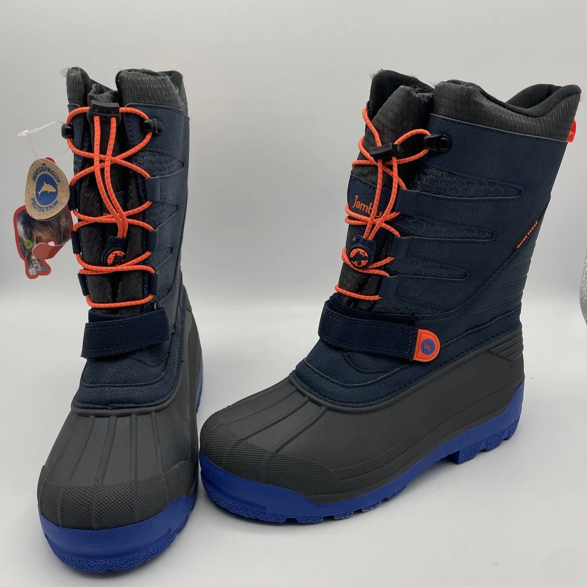 Brand New Kids Jambu KD Venom Winter Snow Boots Size 5M Blue