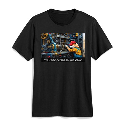 #ad Adjusting the Machine T Shirt $20.98