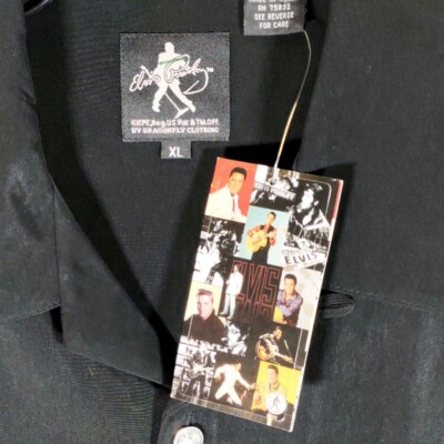 エルヴィスプレスリー DRAGONFLY JAILHOUSE ROCK開襟シャツ エルヴィスプレスリー DRAGONFLY JAILHOUSE ROCK開襟シャツ