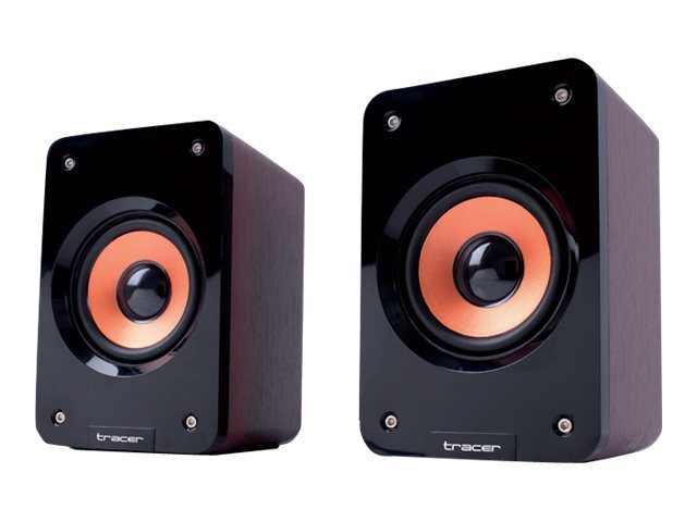 Tracer Orlando Speakers for PC 5 Watt (Total) wood 5 Watt TRAGLO44199