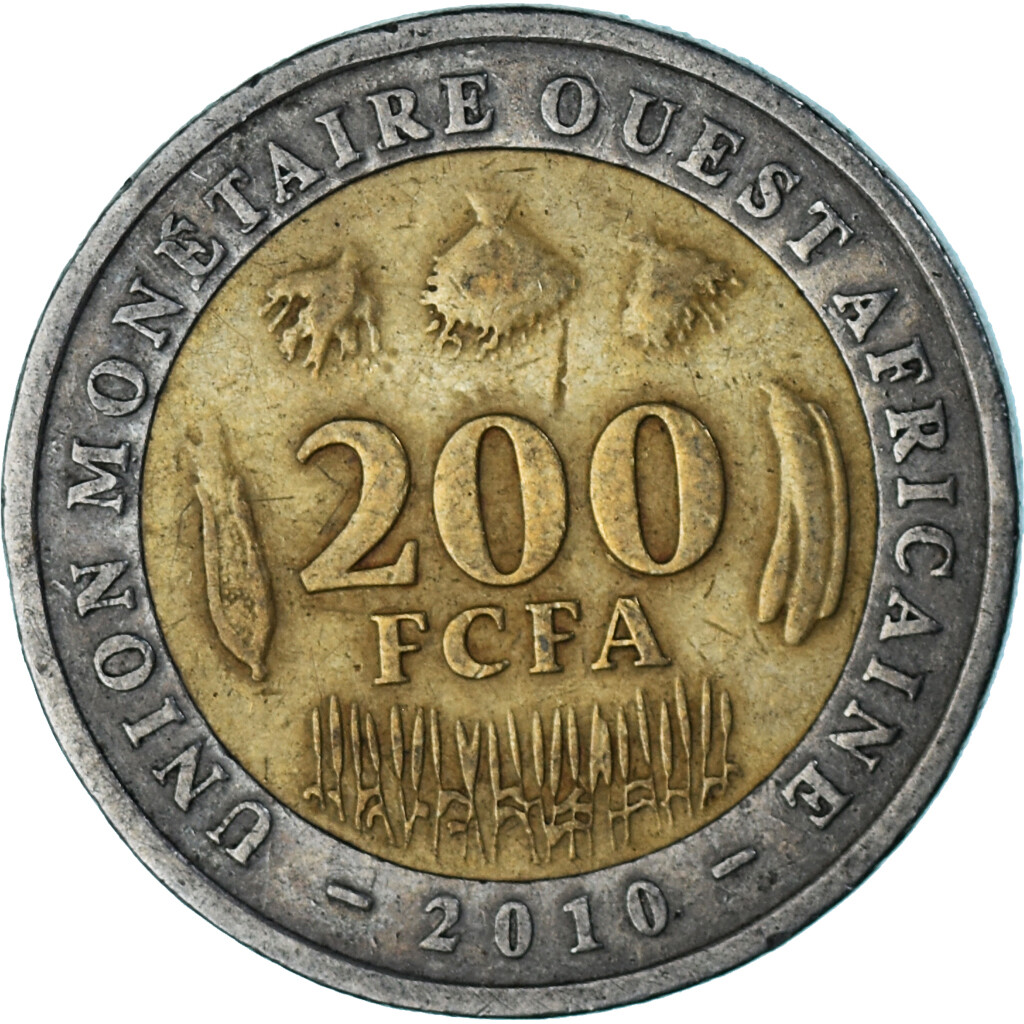 西アフリカ諸国　500フラン硬貨　FCFA 2003 バイメタル 500 francs 2003 - 2010, Western Africa (BCEAO) - uCoin.net