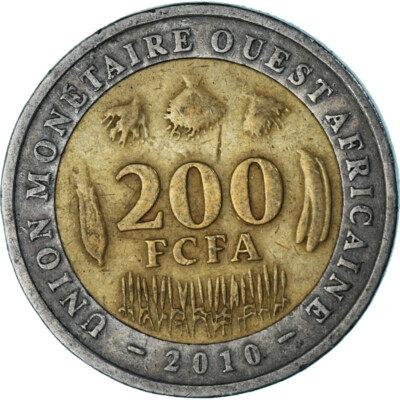 西アフリカ諸国　500フラン硬貨　FCFA 2003 バイメタル 西アフリカ諸国 500フラン硬貨 FCFA 2003 バイメタル 西アフリカ諸国