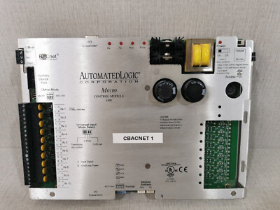RECONDITIONED Automated Logic Corporation M0100 Control Module 2MB ( B2 ...