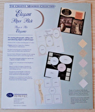 Souvenirs créatifs - Élégant paquet de papier 10x12 - Retiré NLA