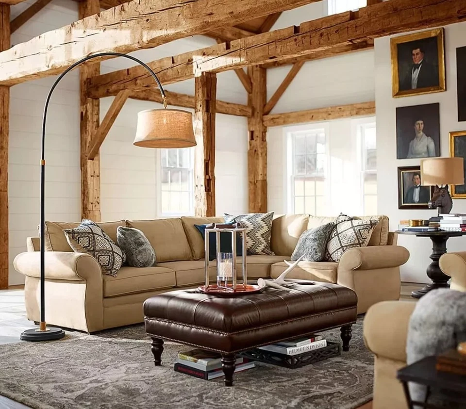 Pottery Barn Channing Hand Tufted 100% Wool Area Rugs & Carpet Home Decor  - Image 2 of 4