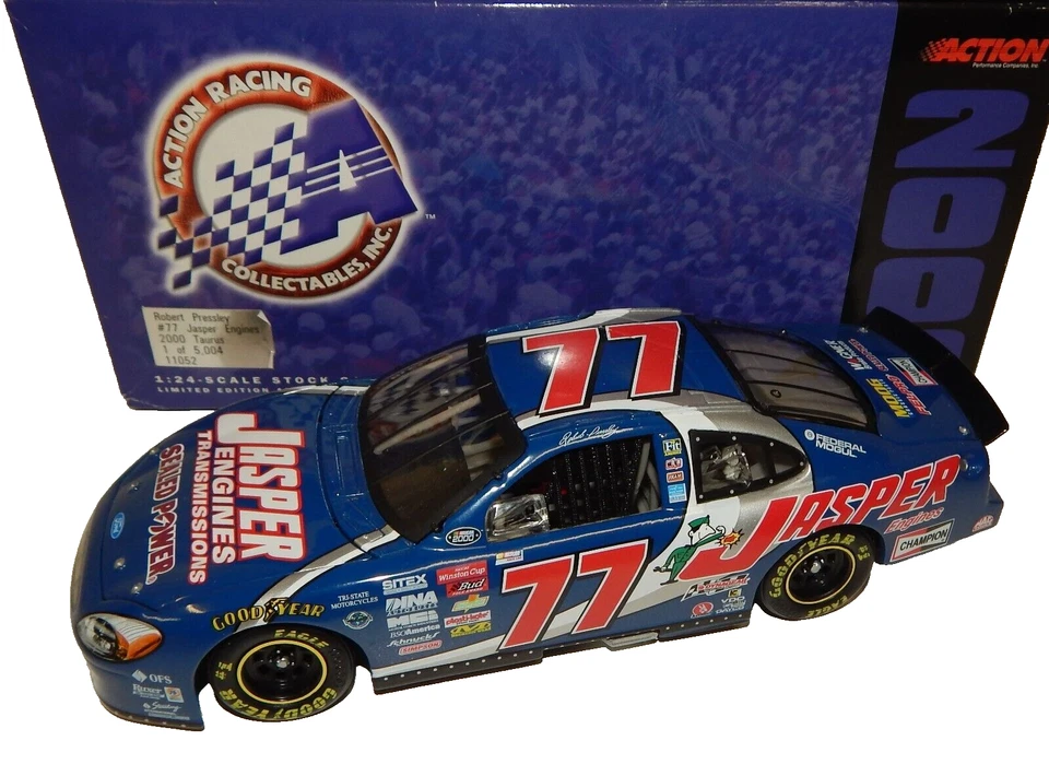 Acción 1:24 - NASCAR - Robert Pressley - #77 - Ford Taurus 2000 - 1 de 5004 sin usar, en caja Foto 2 de 2