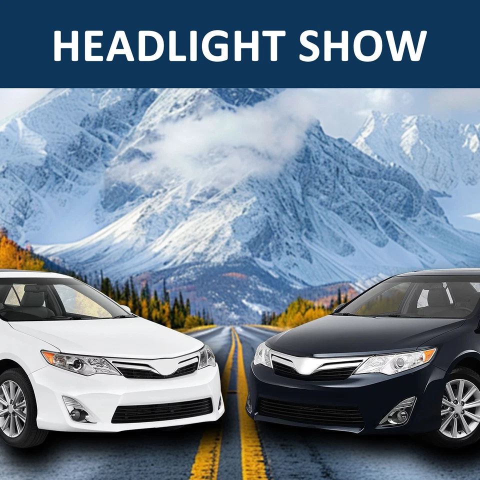 Par de faros conjunto pasajero conductor para Toyota Camry 12 2012-2014 Foto 2 de 4