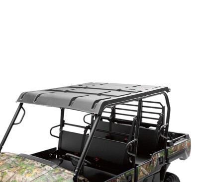 Kawasaki Mule Pro DXT FXT Black Plastic hard Rooftop fold Top Kit OEM 99994-0545