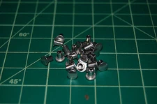 Tonka (50pcs) 1/8" Dia. X 1/8" long, Semi Tubular Rivets . MADE IN USA Toy Parts