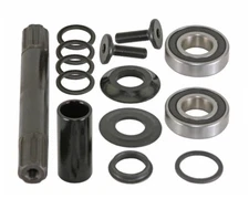 ALTA Bike Bicycle Bottom Bracket Sealed Bearing Mid w/8t 19mm Spindle Axle Black