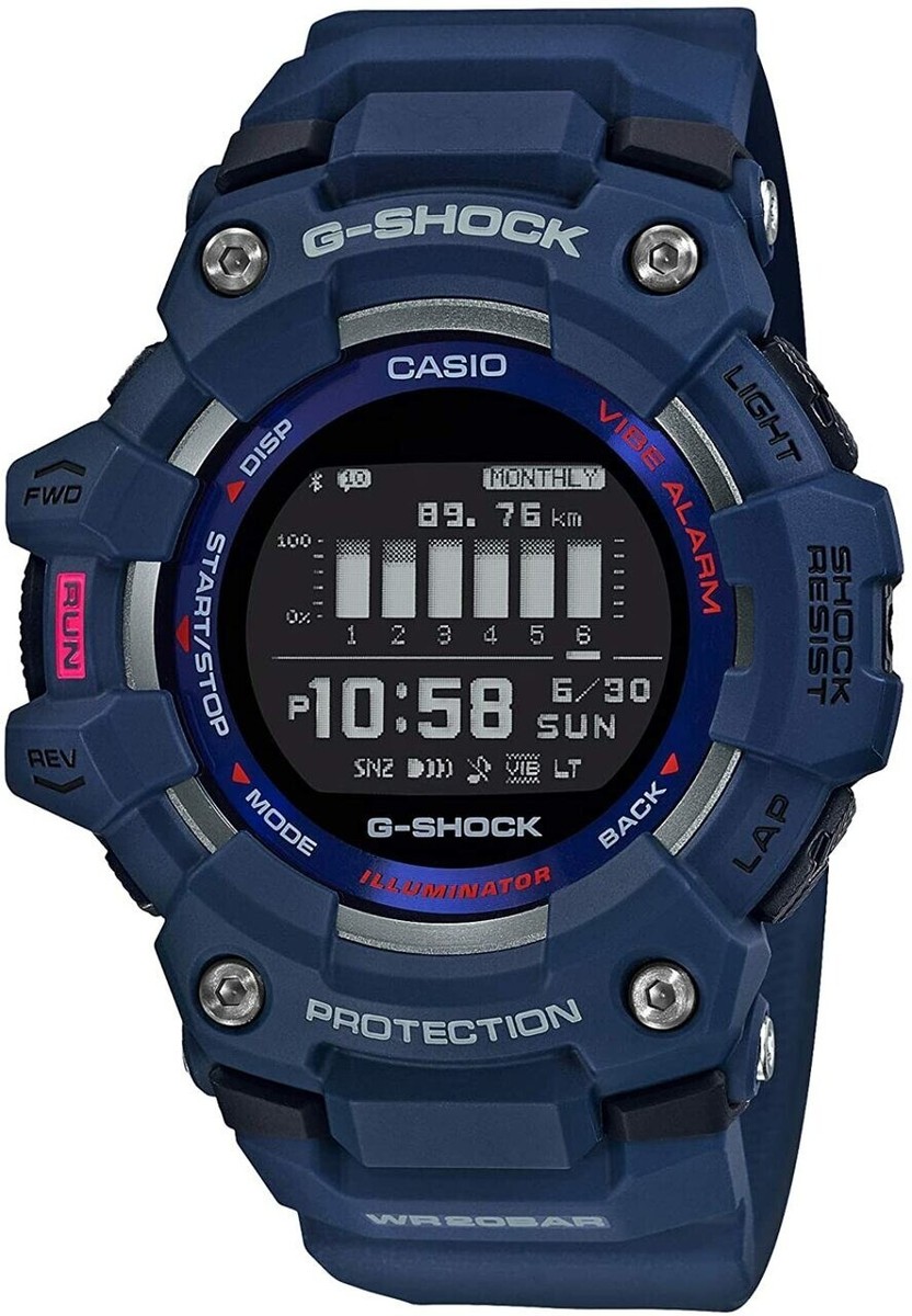 時計 G-SHOCK G-SQUAD CBD-200-2 Bluetooth GBDH2000-1A | Black Multisport Watch G-SHOCK MOVE | CASIO