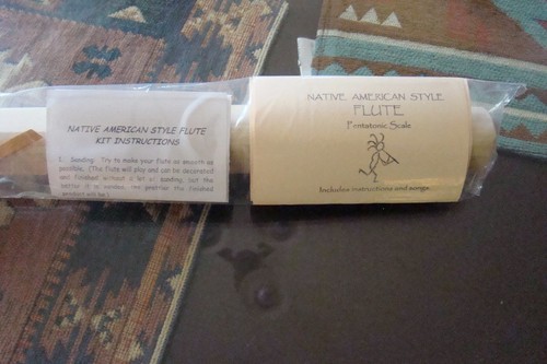 4 FOUR Flutes Keys of A-C-G-& F# Poplar wood kit U finish your style Instruction - Picture 5 of 12