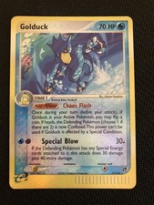 Pokemon Golduck 17/100 Reverse Holo Card EX Sandstorm
