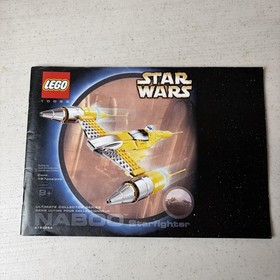LEGO Star Wars Special Edition Naboo Starfighter (10026) UCS Set Manual No Box