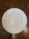Vintage Duncan & Miller White Milk Glass 8” Sandwich Plate Mint Condition — photo 8