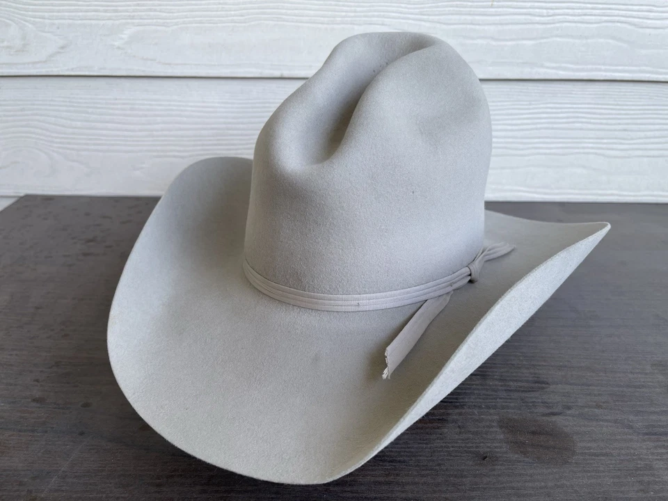 $320 5X American Co. 7 Vintage Antique Old West Cowboy Hat Yellowstone Rodeo Gus - Image 4 of 4