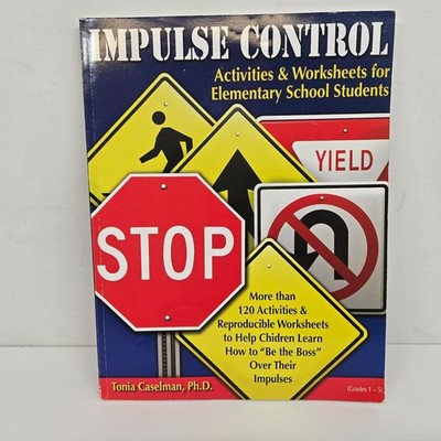 Impulse Control Activities & Worksheets Elementary Students Tonia Caselman