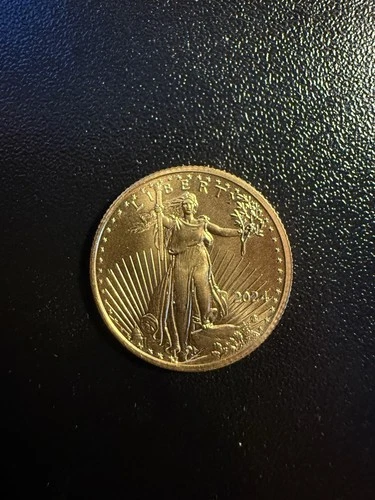 $10 American Gold Eagle 1/4 oz Brilliant Uncirculated 2024