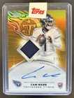 2025 Topps Chrome Cam Ward Rookie Patch Autographs (RAW)