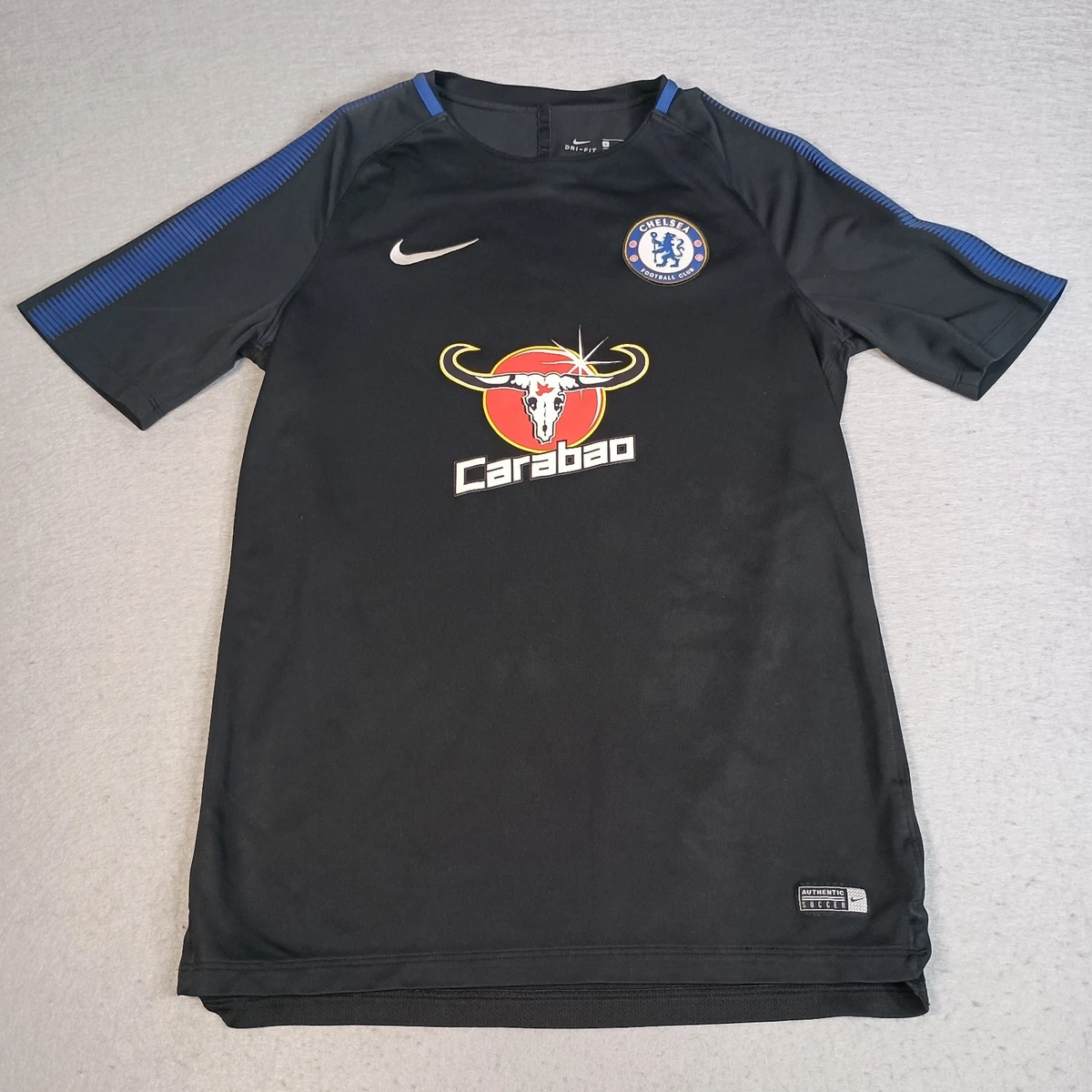 Preços baixos em Chelsea Preto International Club Camisas de