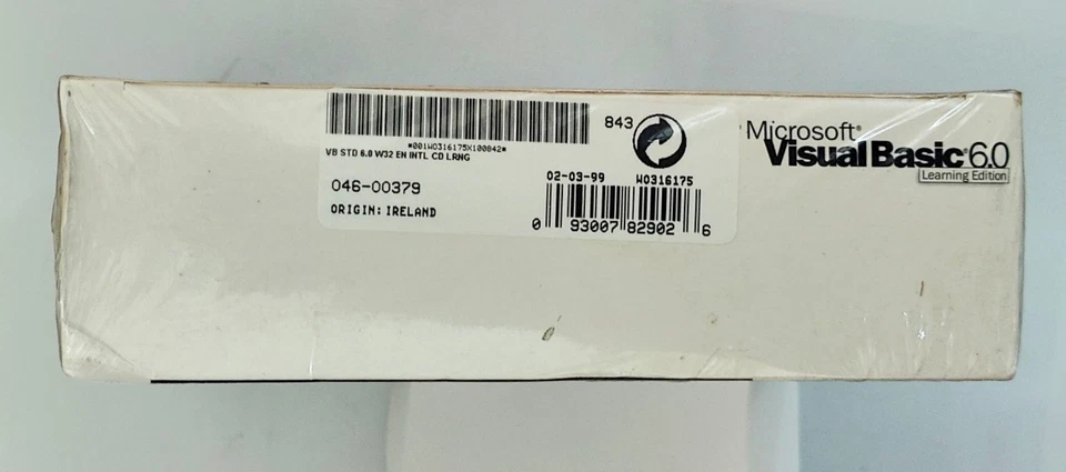 Microsoft Visual Basic 6.0 Learning Edition Sealed Slighlty Crushed - Image 3 of 4