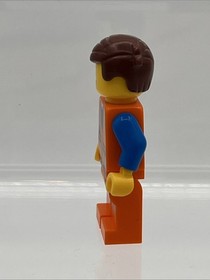 LEGO Movie 2015 Minifigure Emmet 2-Sided Head Lopsided Sad / Happy tlm096 70818