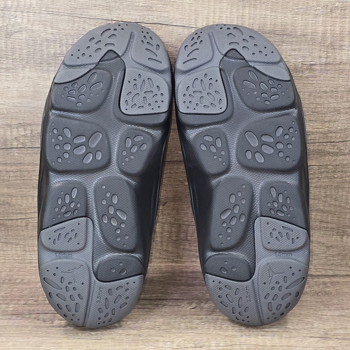 Nike Jordan Roam Slide Men\'s Size 10 Black Iron Gray Sandals Air Jordan Roam Slide  main image 2