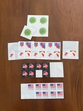 USPS forever postal stamps misc lot face value $45 sold for $35