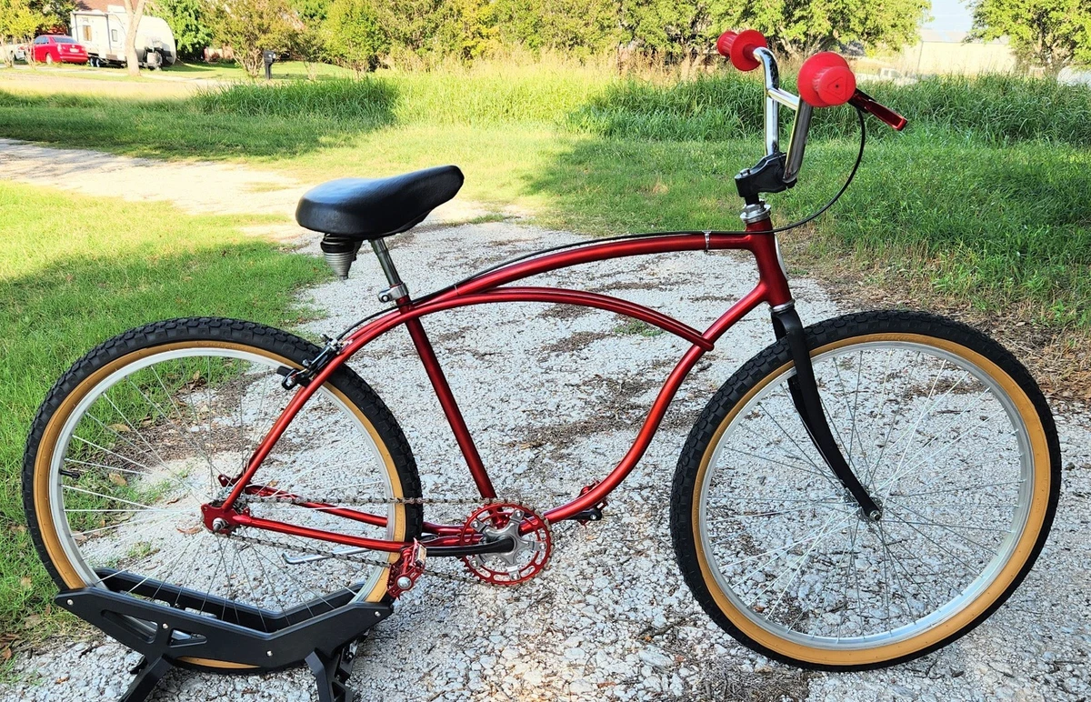 Schwinn Red Cruiser Vintage Bikes for sale - eBay