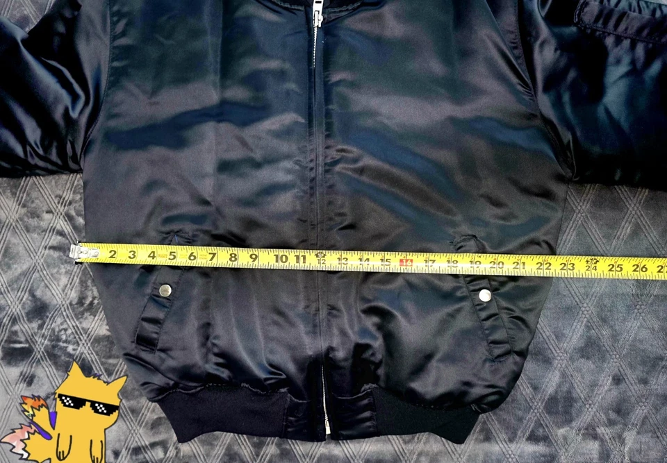 Vintage Far East Tour Okinawa Japan Embroidered Dragon Bomber Jacket  - Y2K - Image 4 of 4