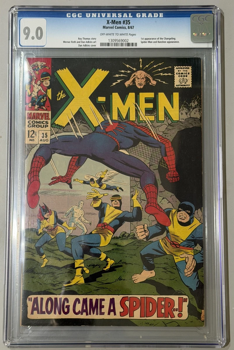 The X-Men #35 (Marvel Comics August 1967) for sale online | eBay