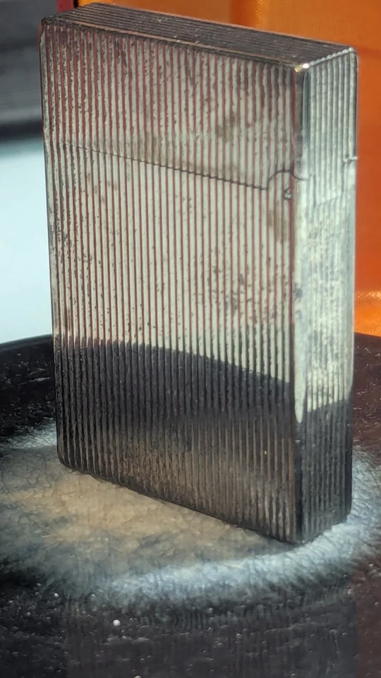 S.T. Dupont Linie 2 Silber + Etui (Leder, Magnetisch), Made In France - Bild 4 von 4