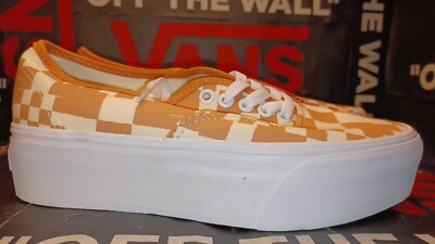 Vans Authentic Stacked Women's 8.5/ Men's 7 Multi Checkered Sandstone VN0AKXXSST