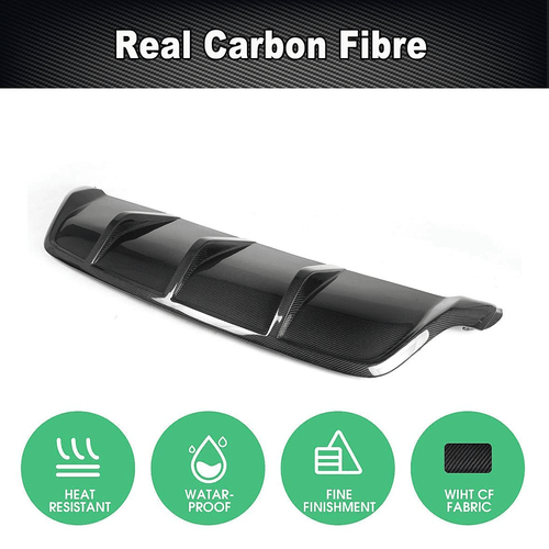 Carbon Diffusor für BMW X6 E71 08-14 Heckdiffusor Stoßstange Spoiler Heckansatz - Bild 7 von 13