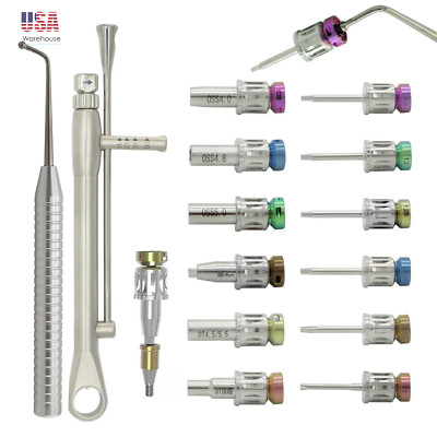 Implant Locator Abutment Driver Prosthetic Kit Screwdriver Hex Multi-Unit Osstem