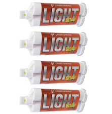 4 Dental Impression Material Light Body, Fast Set VPS PVS Mold (4 Cartridges)