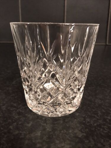 2 Large Crystal Tumbler Glasses New Heavy Items - Picture 4 of 9