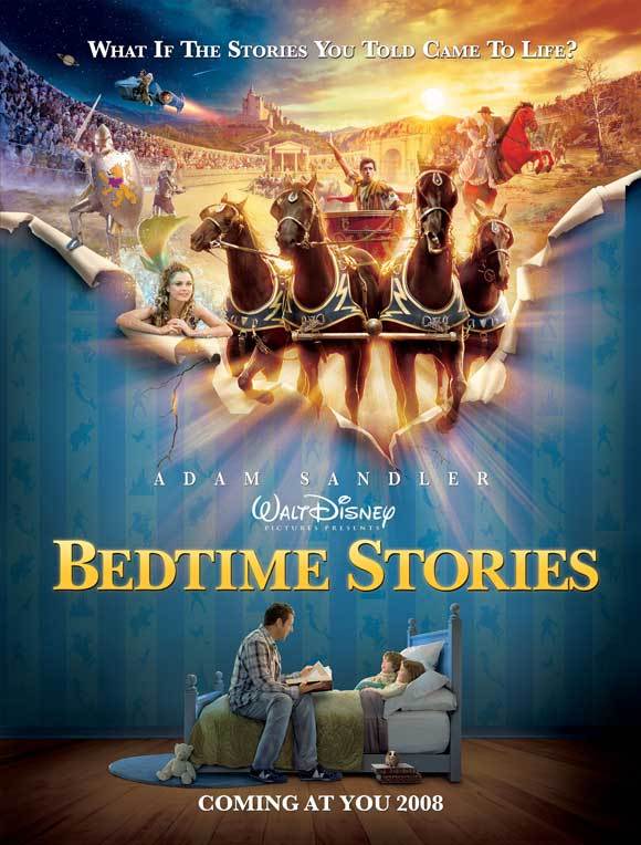 BEDTIME STORIES Movie POSTER 27x40 D Adam Sandler Keri Russell Guy