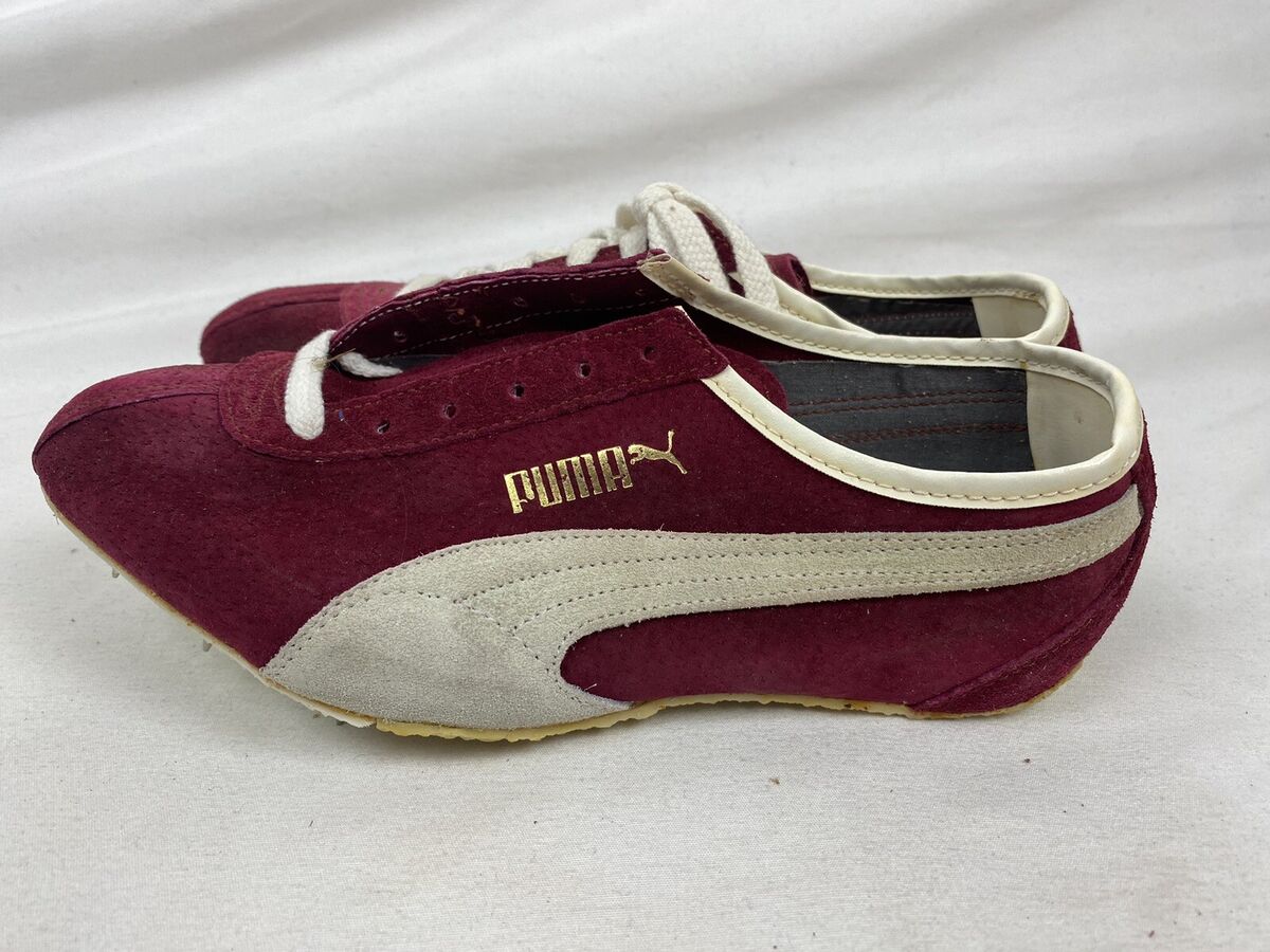 Vintage Puma Track Shoes Spikes Women's 5.5 Deadstock Suede Vintage Puma Track Shoes Spikes Women's 5.5 Deadstock Suede