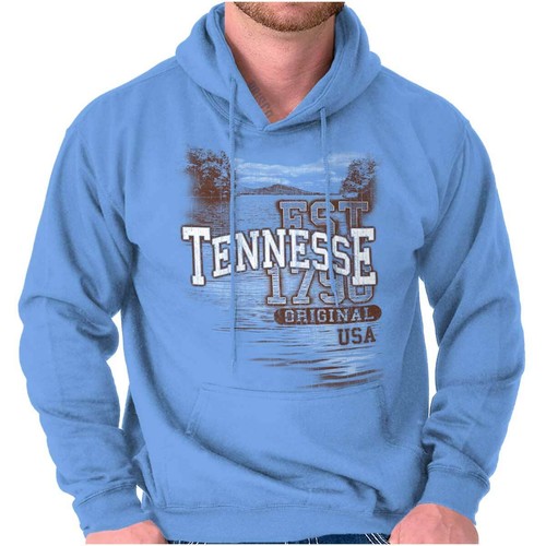 Tennessee Volunteer State Camping Souvenir Hoodie Hooded Sweatshirt Men Women - Picture 2 of 2