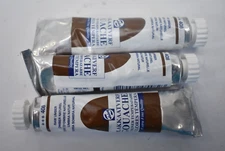 Lot of 3 Talen Gouache Tempera Extra Fine 20mL Terra D'Shadow Natural Raw Umber