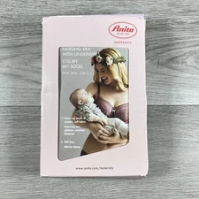 Anita Maternity Nursing Bra With Underwires Berry 5053 Size 34 C