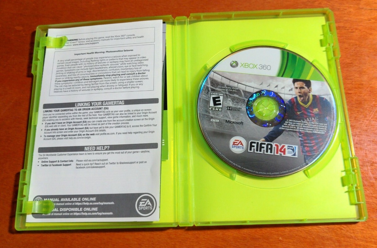 FIFA 14 Microsoft Xbox 360 EA Sports Electronic Arts Soccer Dolby 