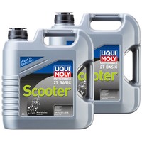 Liqui Moly MotoröL Mineralisch 2X 4 Liter 2T Basic Scooter Motorbike Street